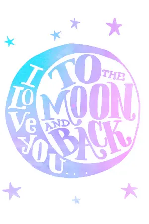 ปก TO THE MOON & BACK ♡ CHANBAEK