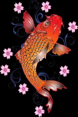 ปก ปลาหลีสีแดงอวยพรให้โชคดี