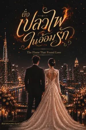 ปก ดั่งเปลวไฟในอ้อมรัก ( The Flame That Found Love )
