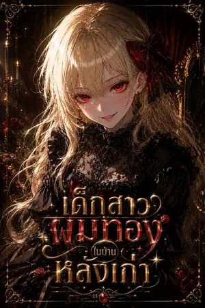ปก เด็กสาวผมทองในบ้านหลังเก่า