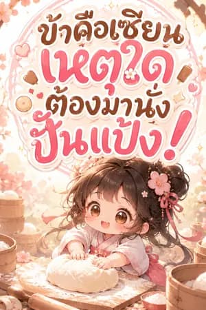 ปก ข้าคือเซียนเหตุใดต้องมานั่งปั้นแป้ง!