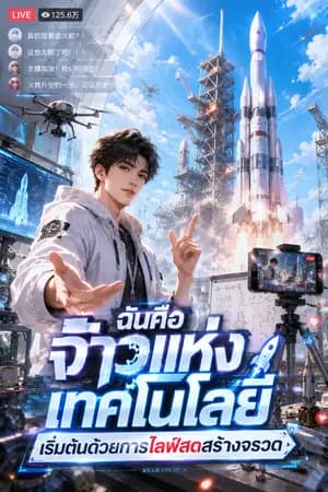 ปก ฉันคือจ้าวแห่งเทคโนโลยี เริ่มต้นด้วยการไลฟ์สดสร้างจรวด