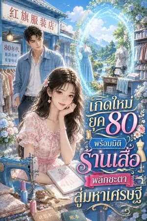ปก เกิดใหม่ยุค 80 พร้อมมิติร้านเสื้อ พลิกชะตาสู่มหาเศรษฐี